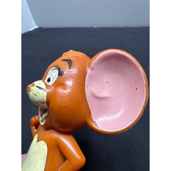 Vintage 1973 Marx Plastic Tom and Jerry Painted Figure Rare 4.5" - Picture 7 of 11